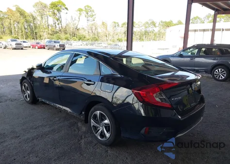 2020 Honda Civic Lx z USA, uszkodzony, nr VIN 2HGFC2F63LH573985